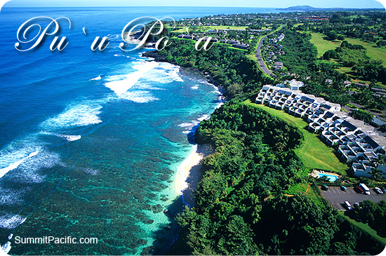 Puu Poa Condos and Beach
